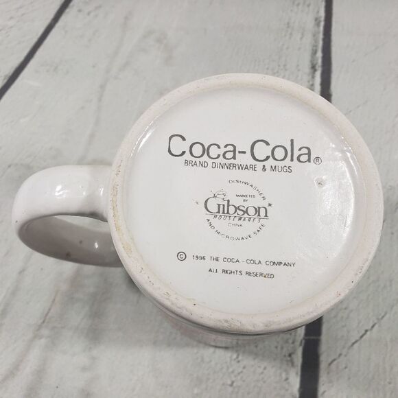 Vintage Coca Cola Mug 1996 Gibson Housewares VTG - Picture 3 of 7